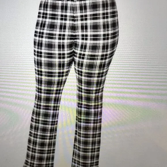 Iman trousers 2 PAIR colors warm tones brown/navy, cool tones black & White. - Picture 7 of 14